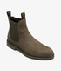 Loake Ducksworth Brown Oiled Nubuck Waterproof Chelsea Boots for Men