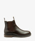 Loake Ducksworth Dark Brown Waterproof Chelsea Boots for Men