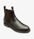 Loake Ducksworth Dark Brown Waterproof Chelsea Boots for Men