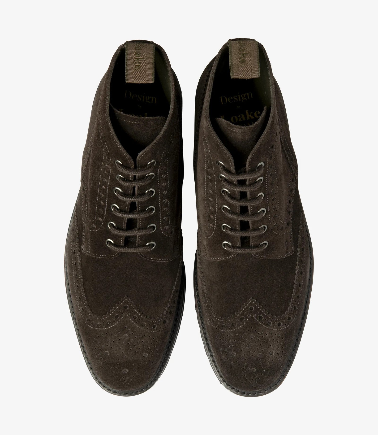 Loake Pegasus Dark Brown Suede