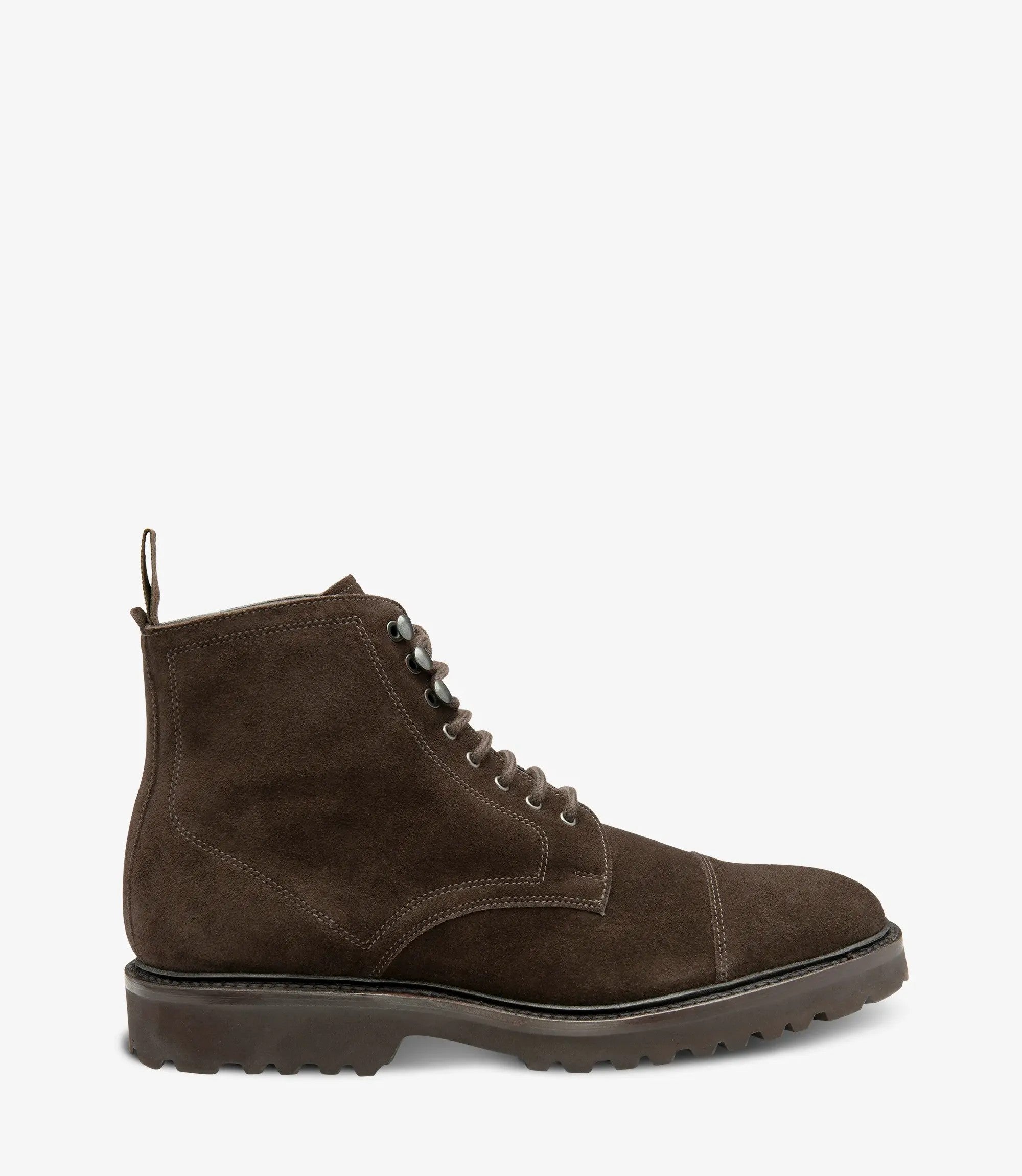 Loake Aquarius Dark Brown Suede