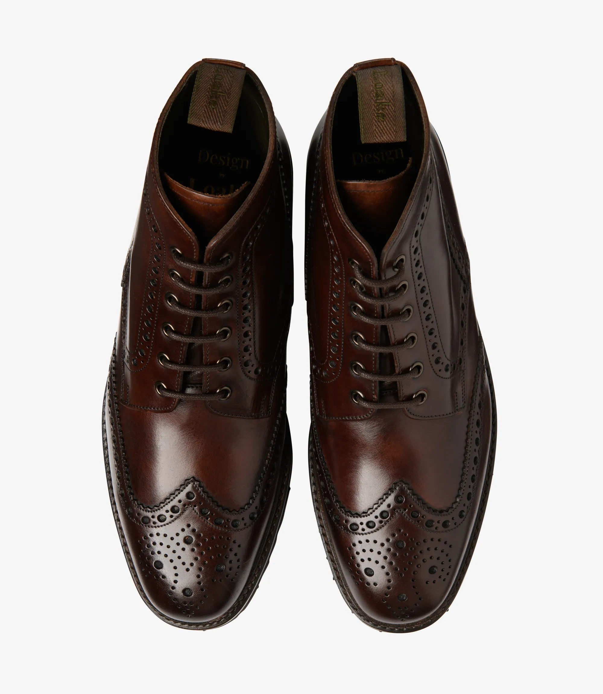 Loake Pegasus Dark Brown Waxed
