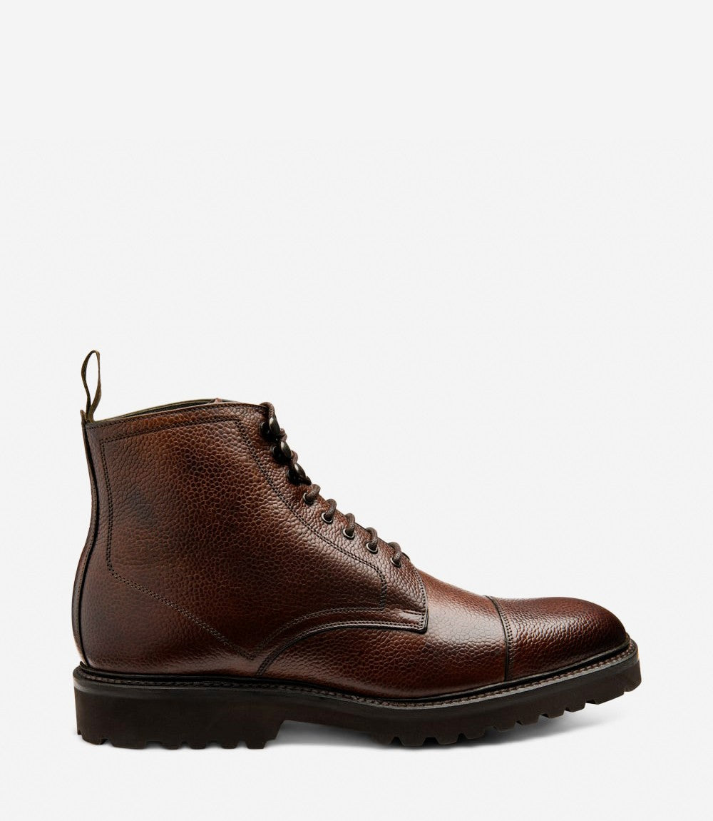Loake Aquarius Dark Brown Grain