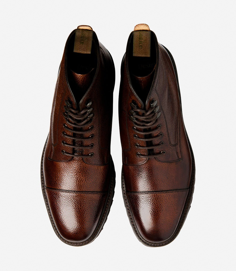 Loake Aquarius Dark Brown Grain