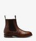Loake Newbury Dark Brown Grain