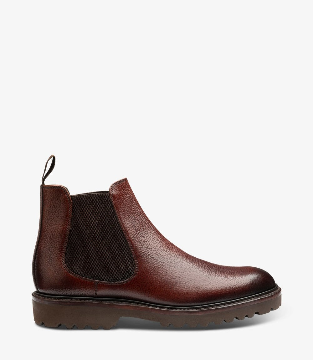Loake Huxley Burgundy Grain