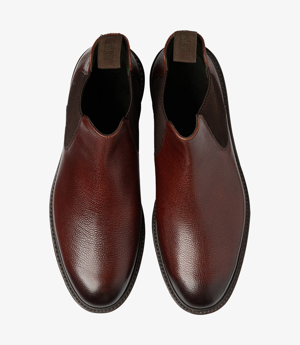 Loake Huxley Burgundy Grain