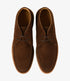 Loake Amalfi Chocolate Brown Suede Chukka Boots Top View