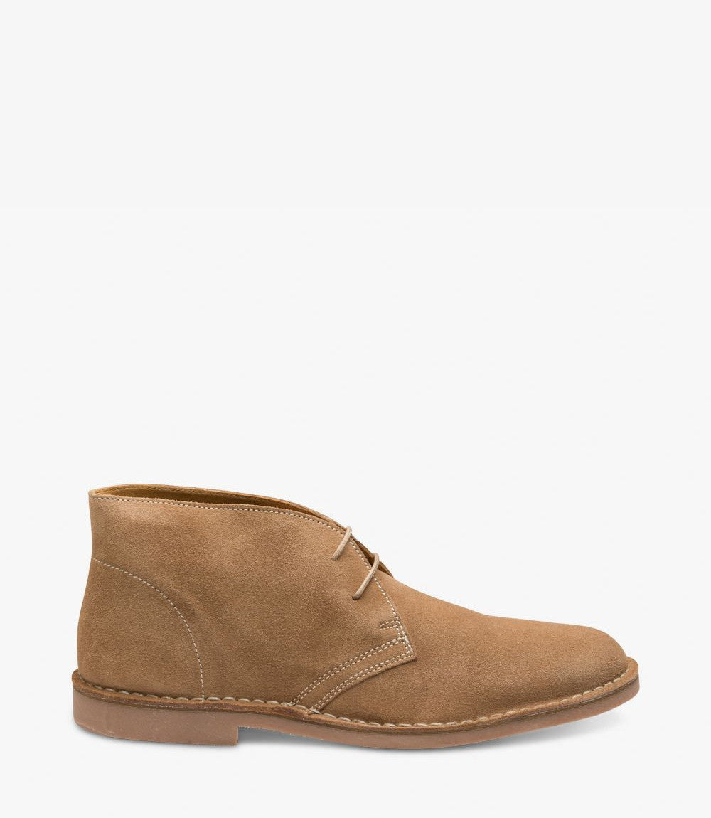 Loake Sahara Tan Suede Chukka Boots for Men