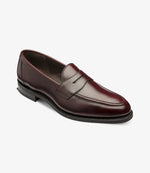 Loake Imperial Burgundy Leather Penny Loafers
