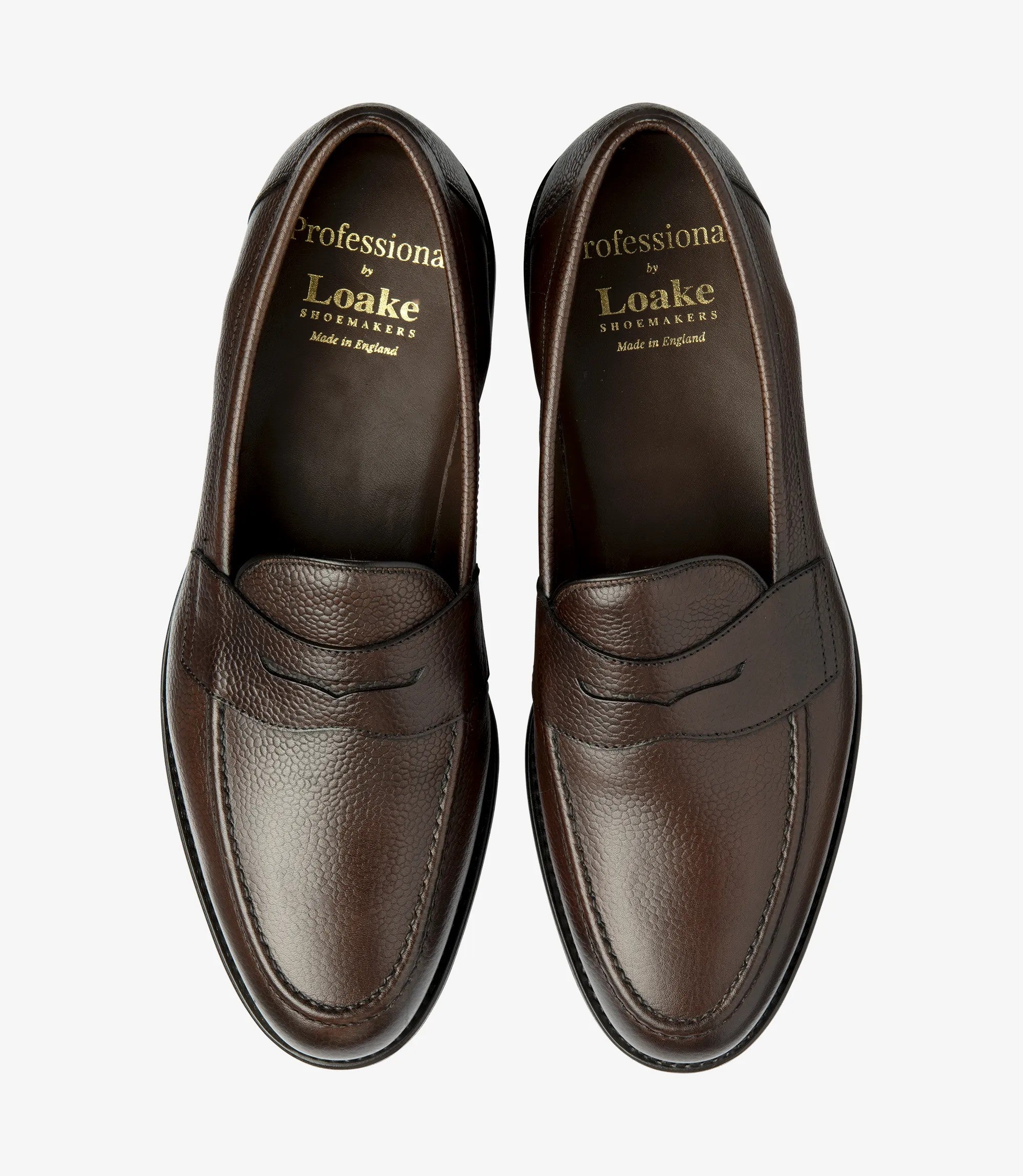 Loake Imperial Dark Brown Grain
