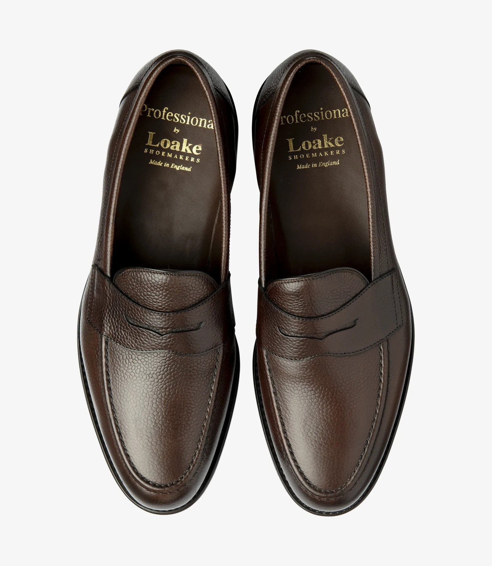 Loake Imperial Dark Brown Grain