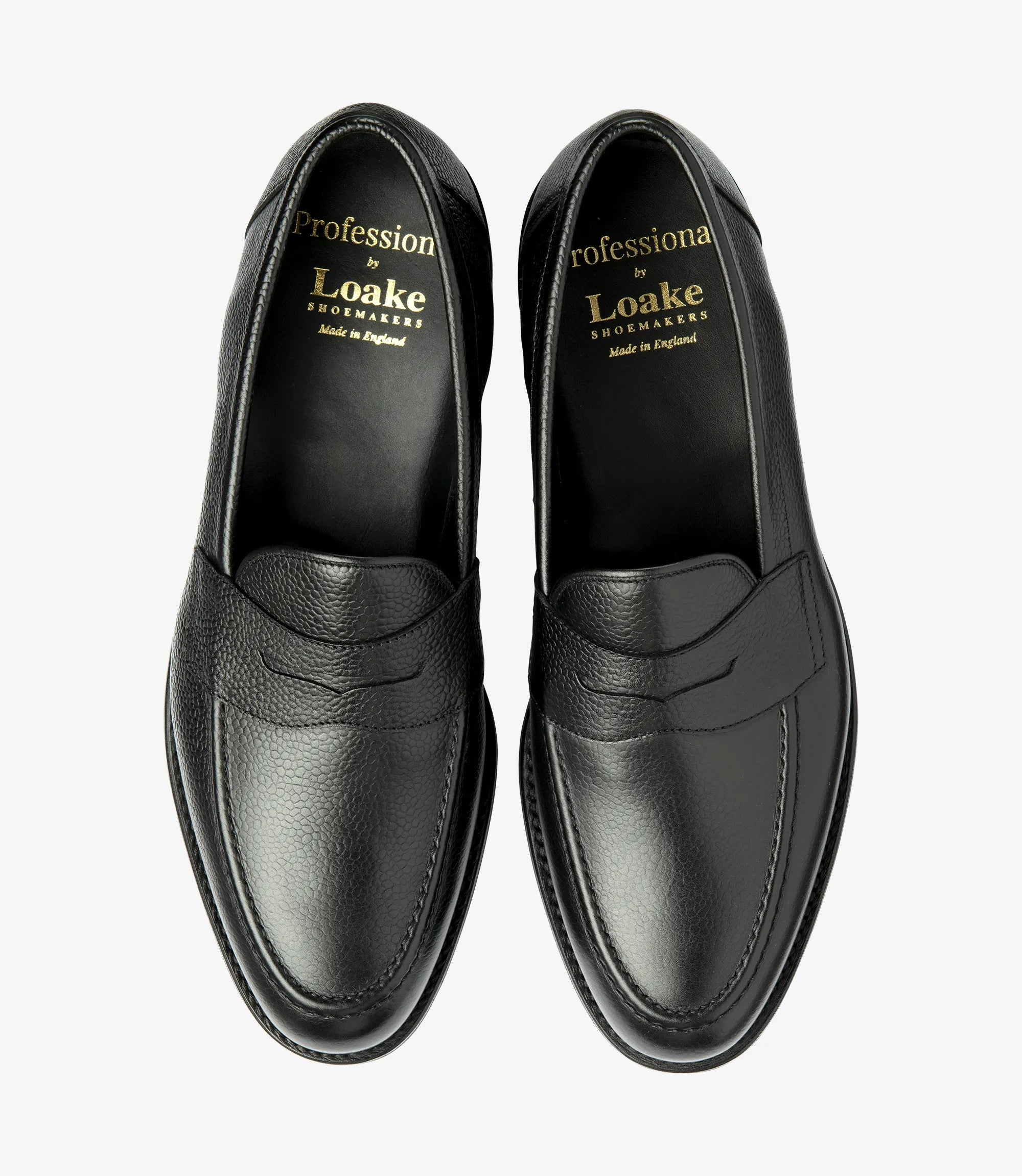 Loake Imperial Black Grain