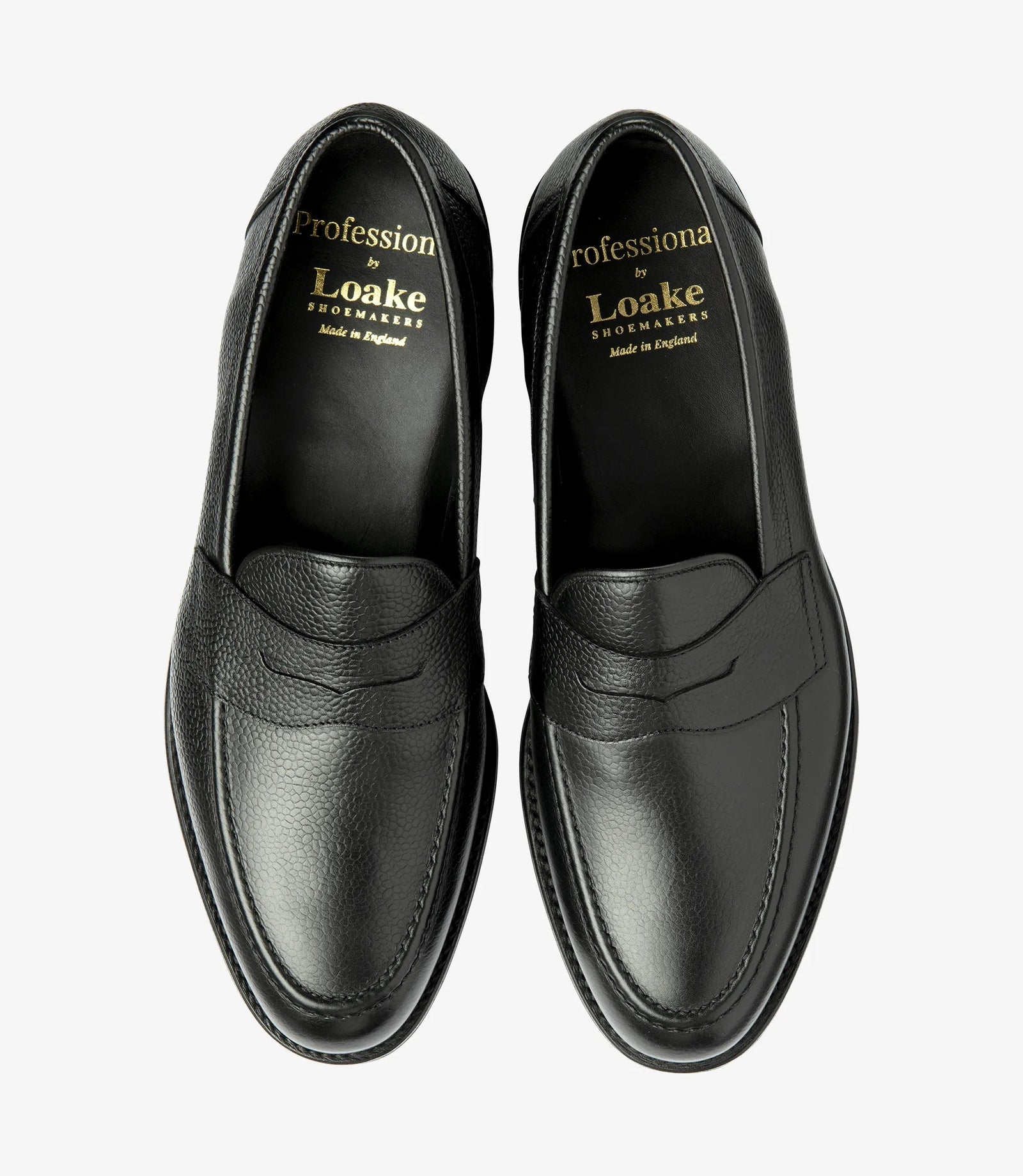 Loake Imperial Black Grain