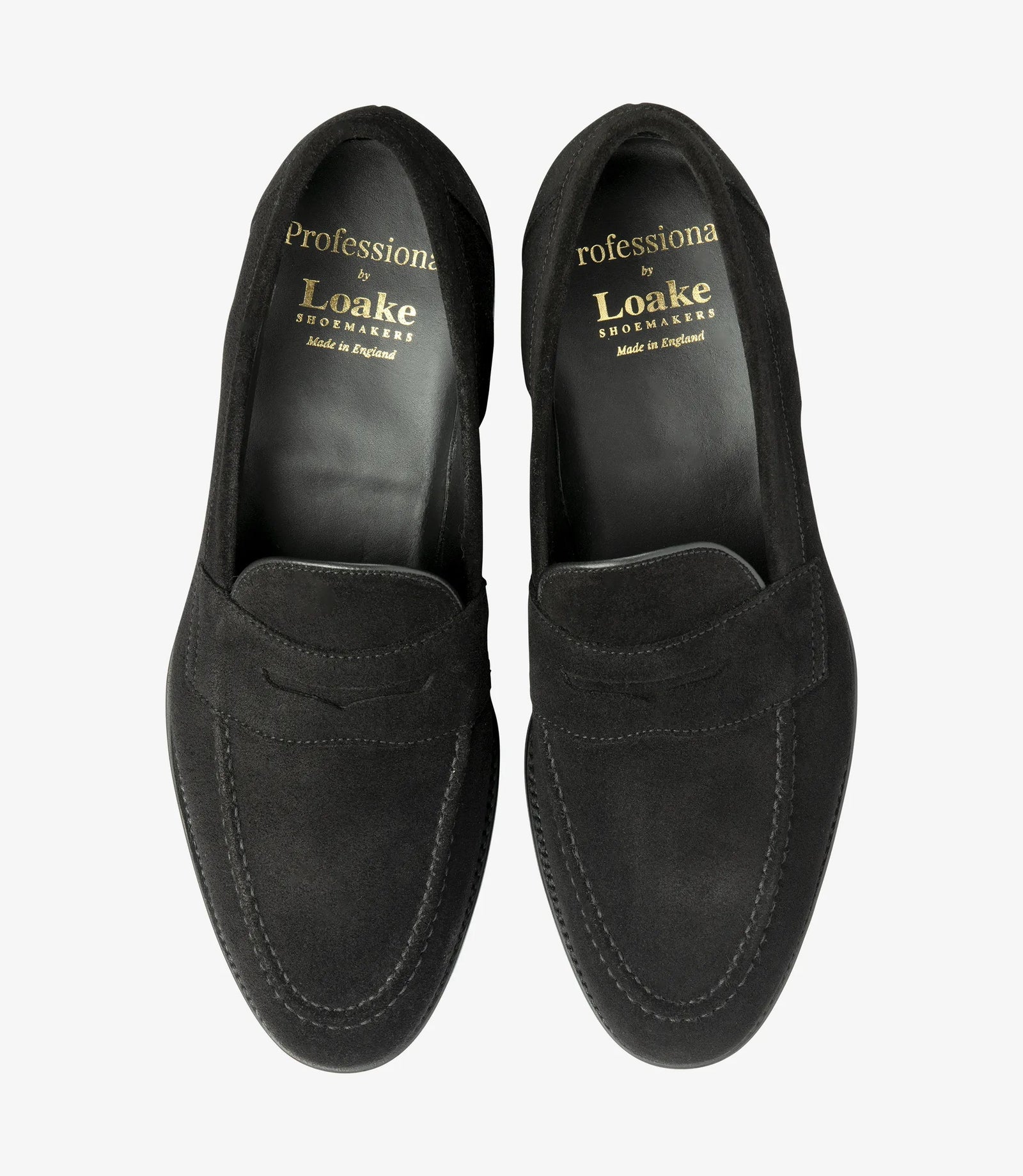 Loake Imperial Black Suede