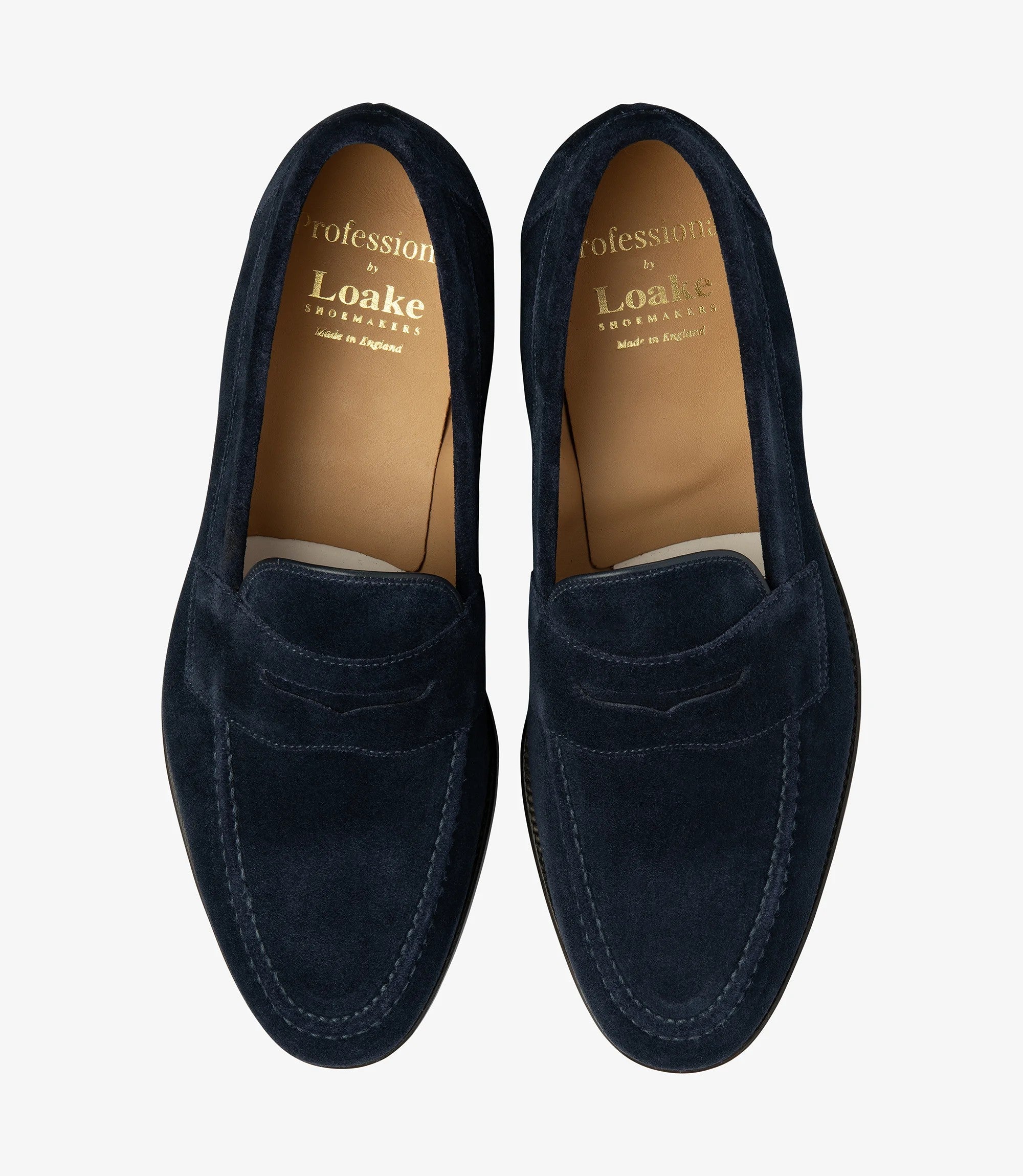 Loake Imperial Navy Suede
