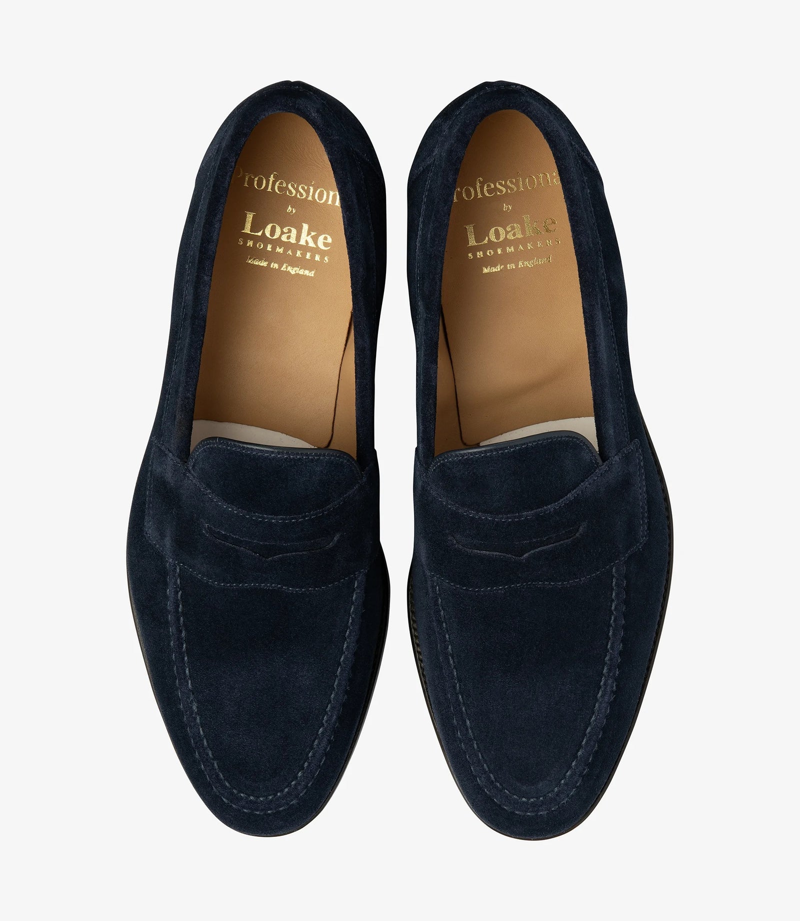Loake Imperial Navy Suede