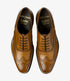 Loake Tan Full Brogues Shoes Buckingham