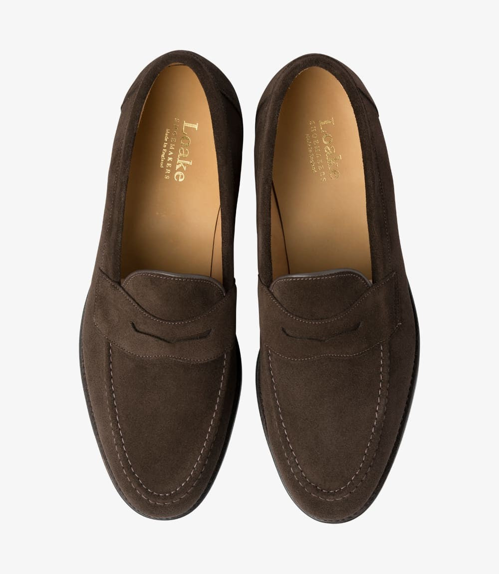 Loake Imperial Dark Brown Suede