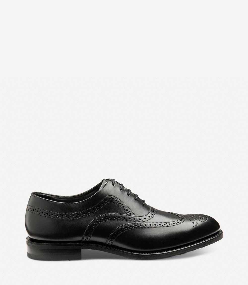 Loake Black CLassic Shoe Castlegate