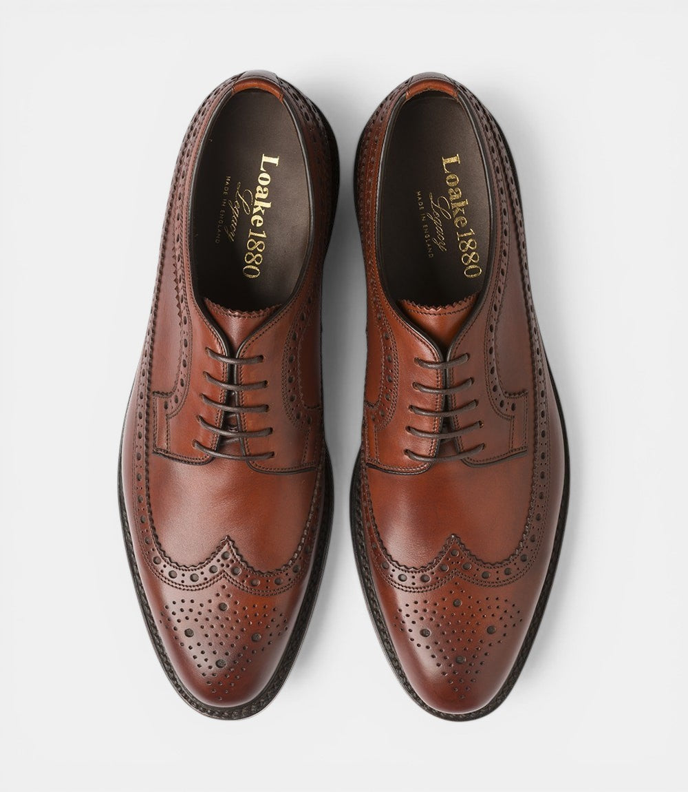 Loake Conker Brown CLassic Shoe Birkdale