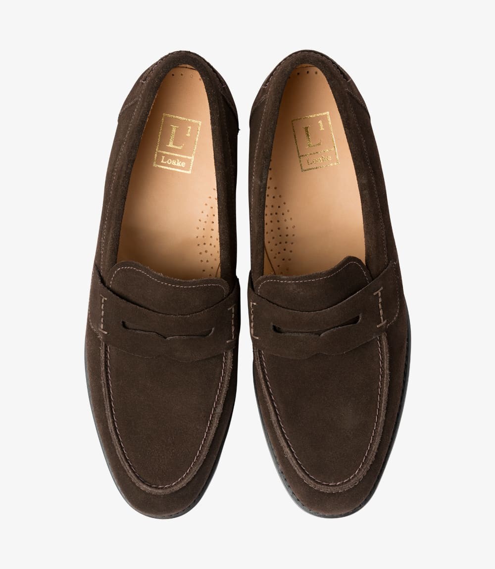 Loake 356 Dark Brown Suede