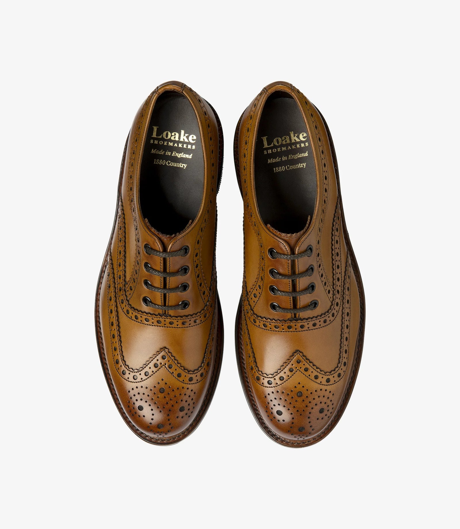 Loake Premium country brogue shoe Edward