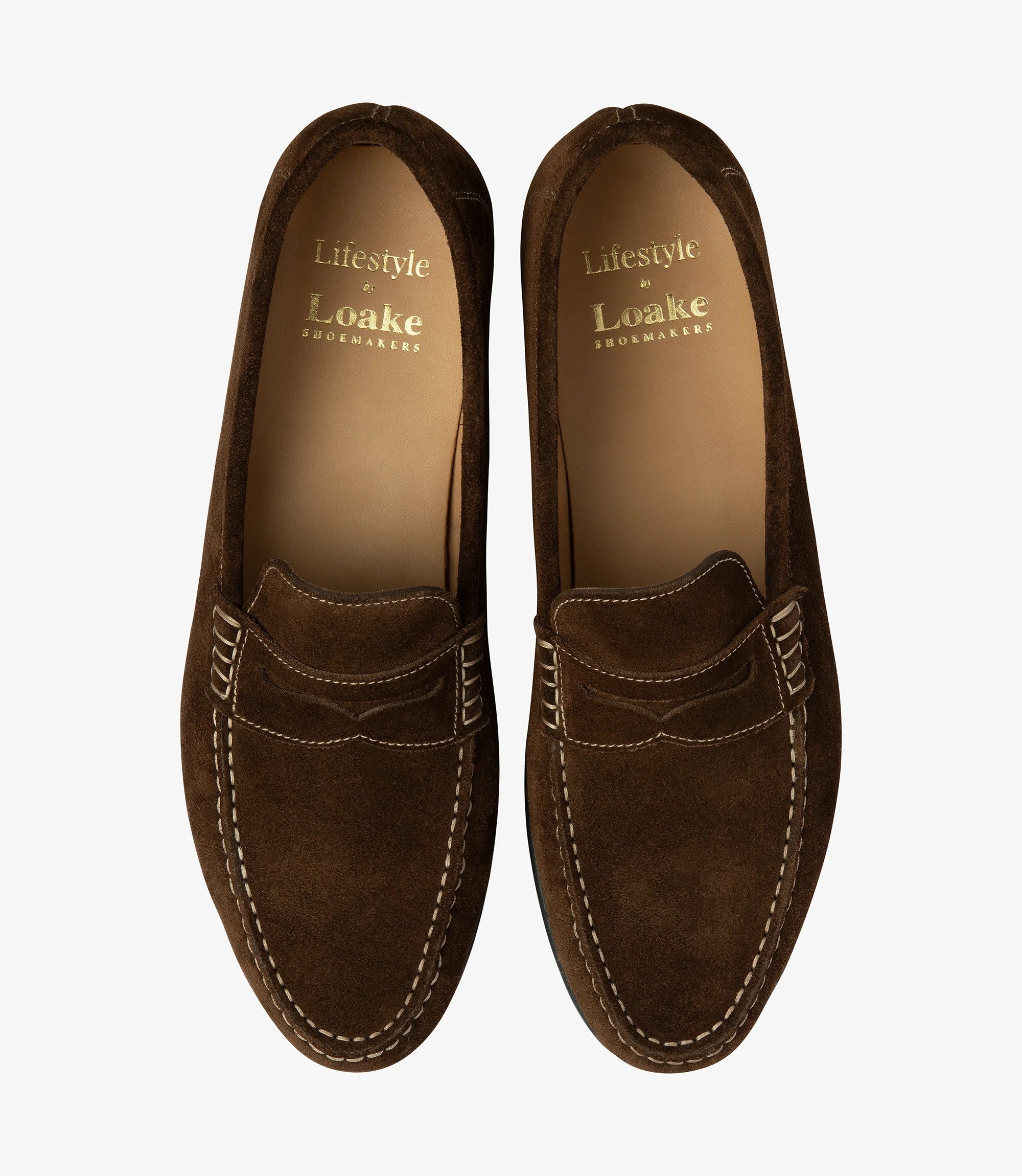 Loake Jefferson Brown Suede