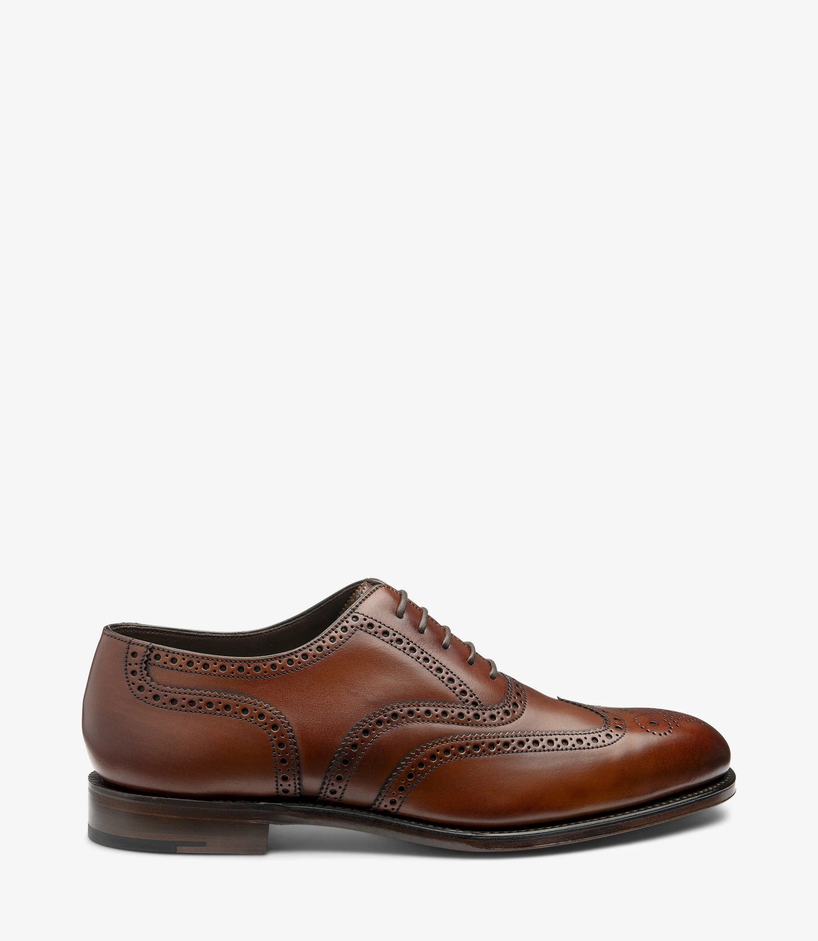 Loake Brown Brogue Classic Shoe Buckingham