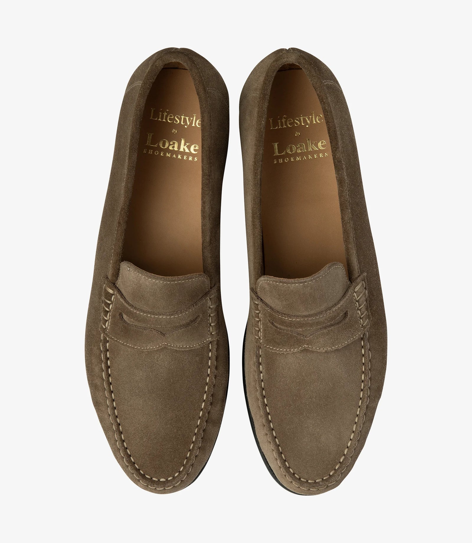 Loake Jefferson Flint Suede
