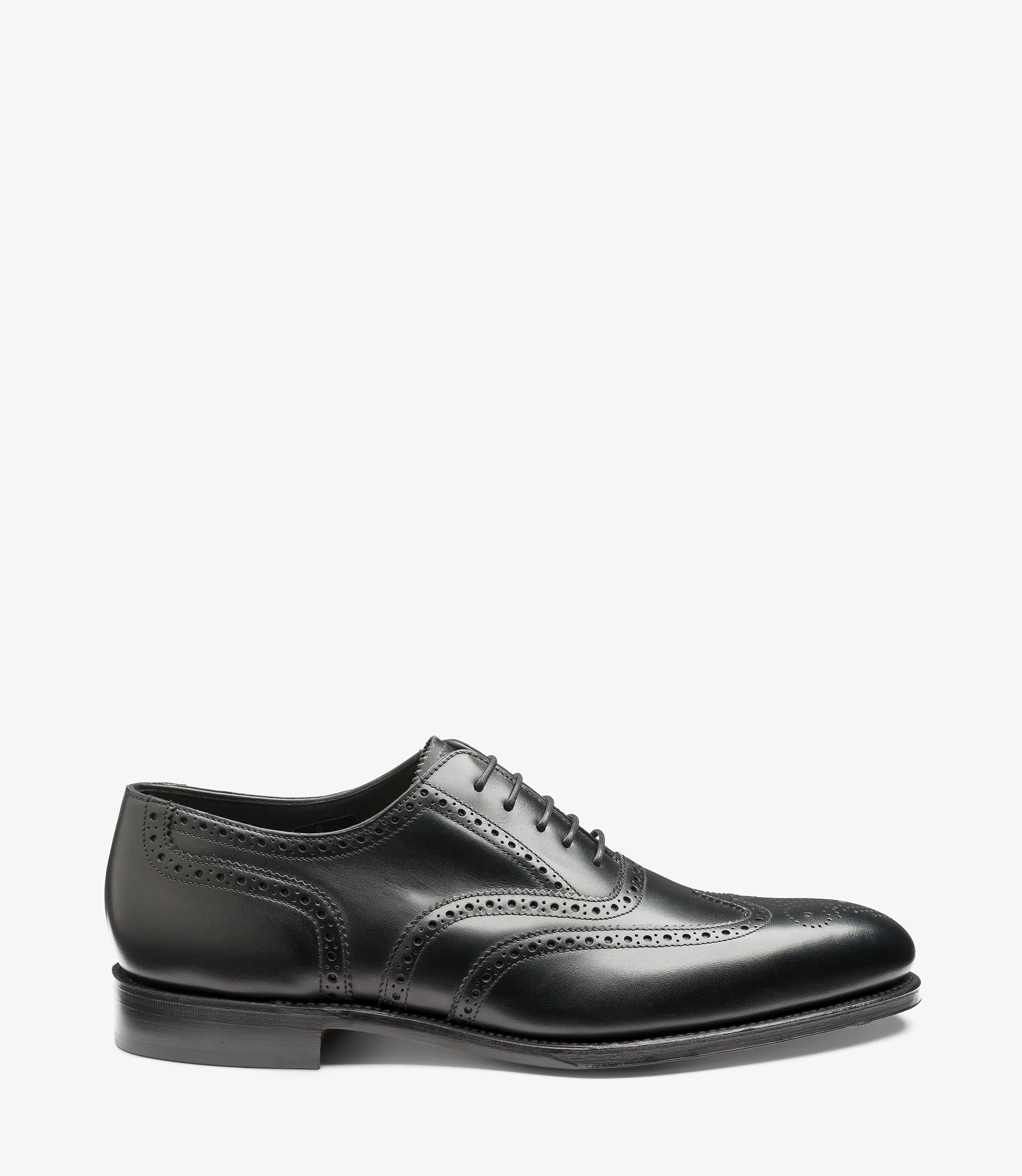Loake Black Classic Brogues Shoe Buckingham
