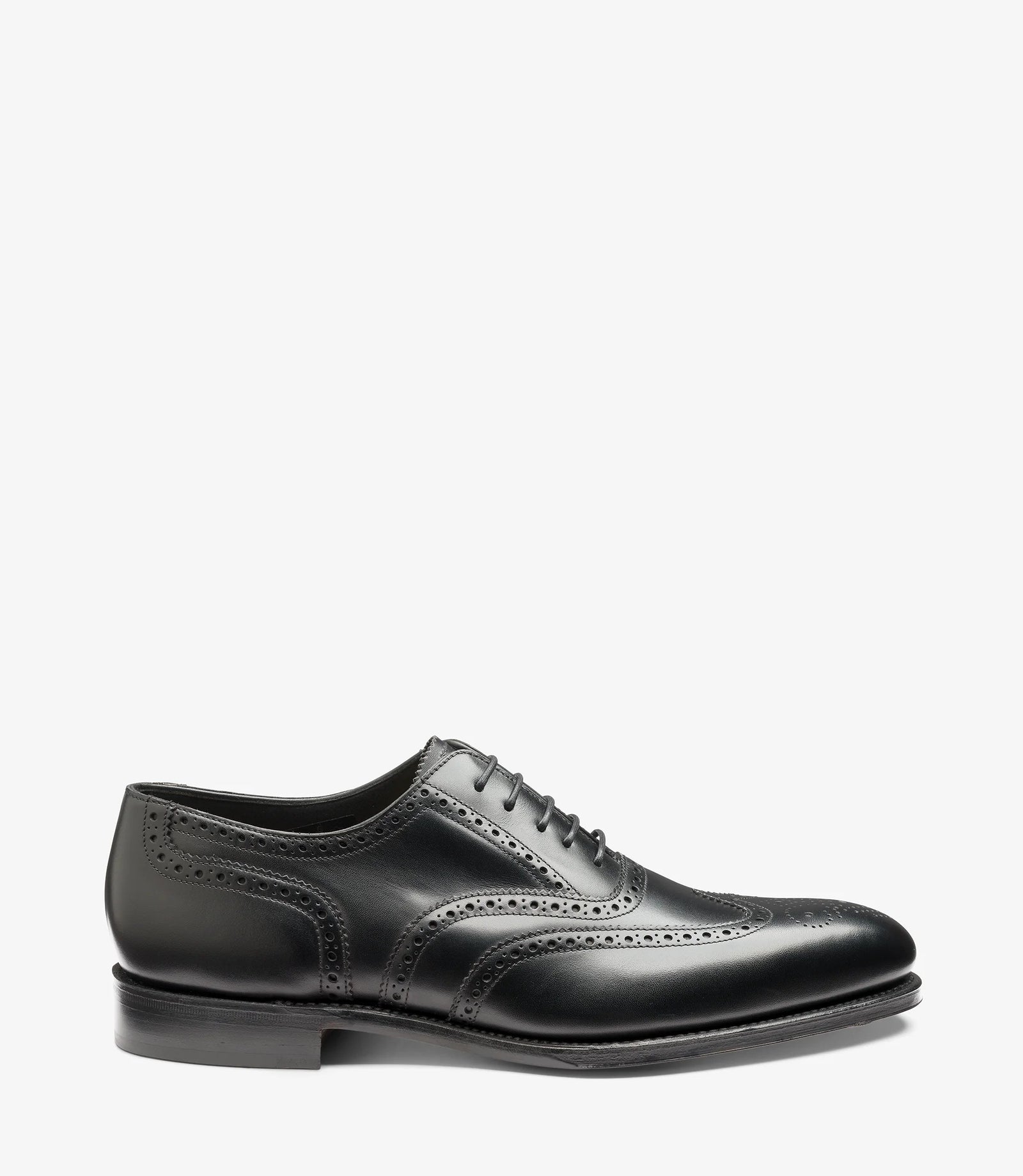 Loake Black Classic Brogues Shoe Buckingham