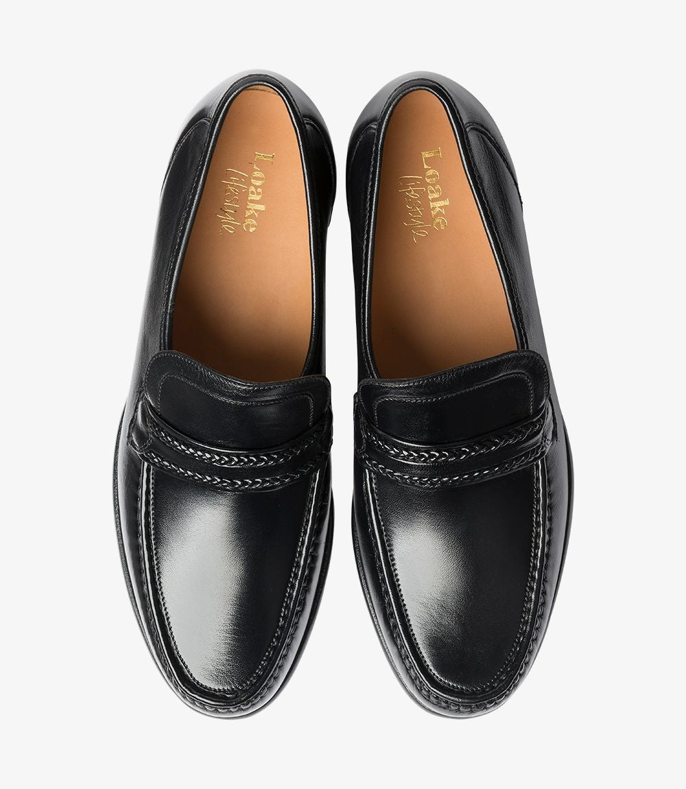 Loake Rome Black