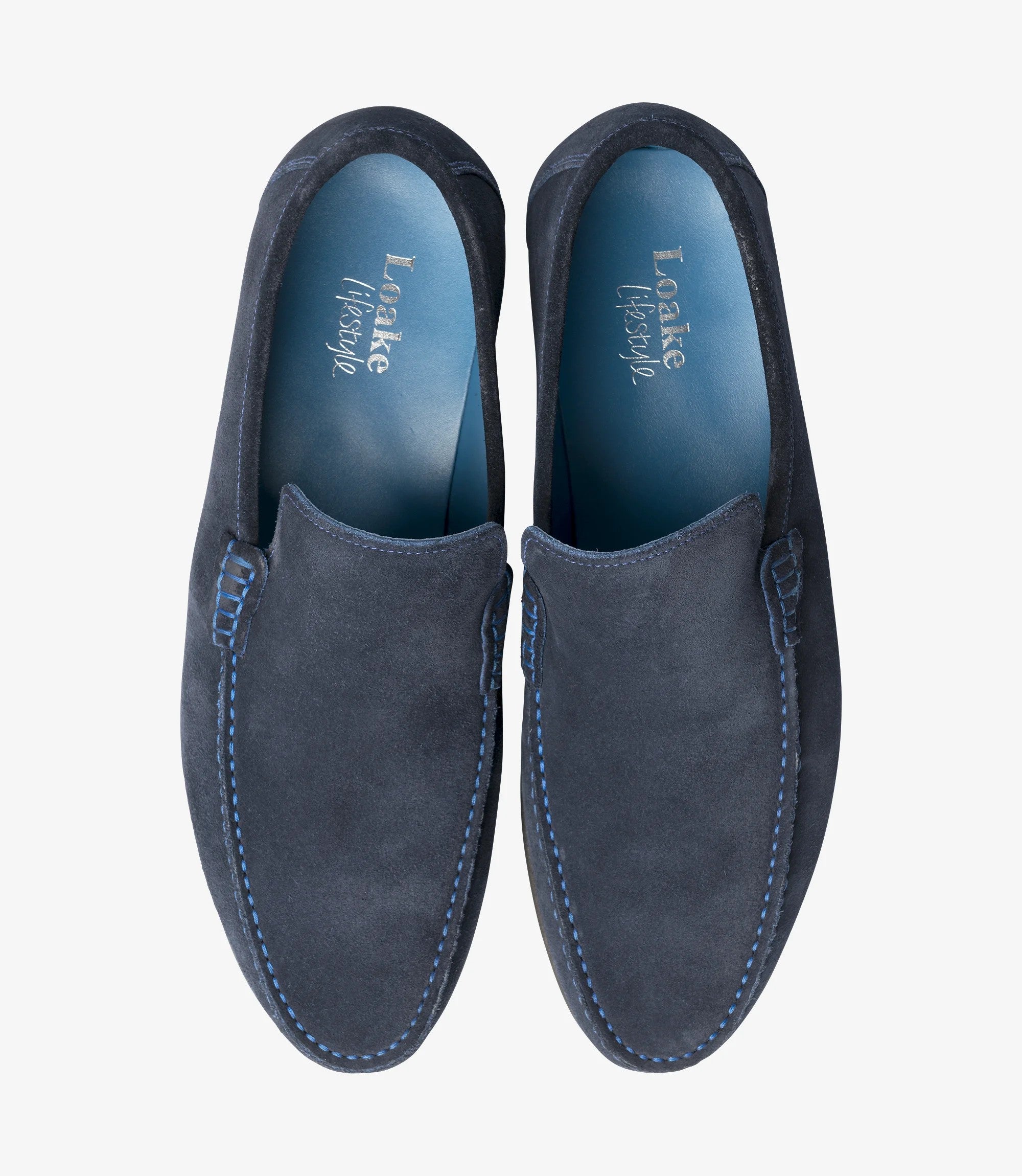 Loake Nicholson Navy Suede