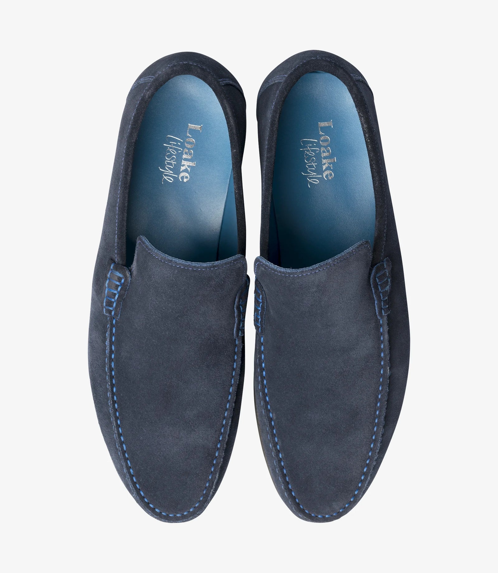 Loake Nicholson Navy Suede