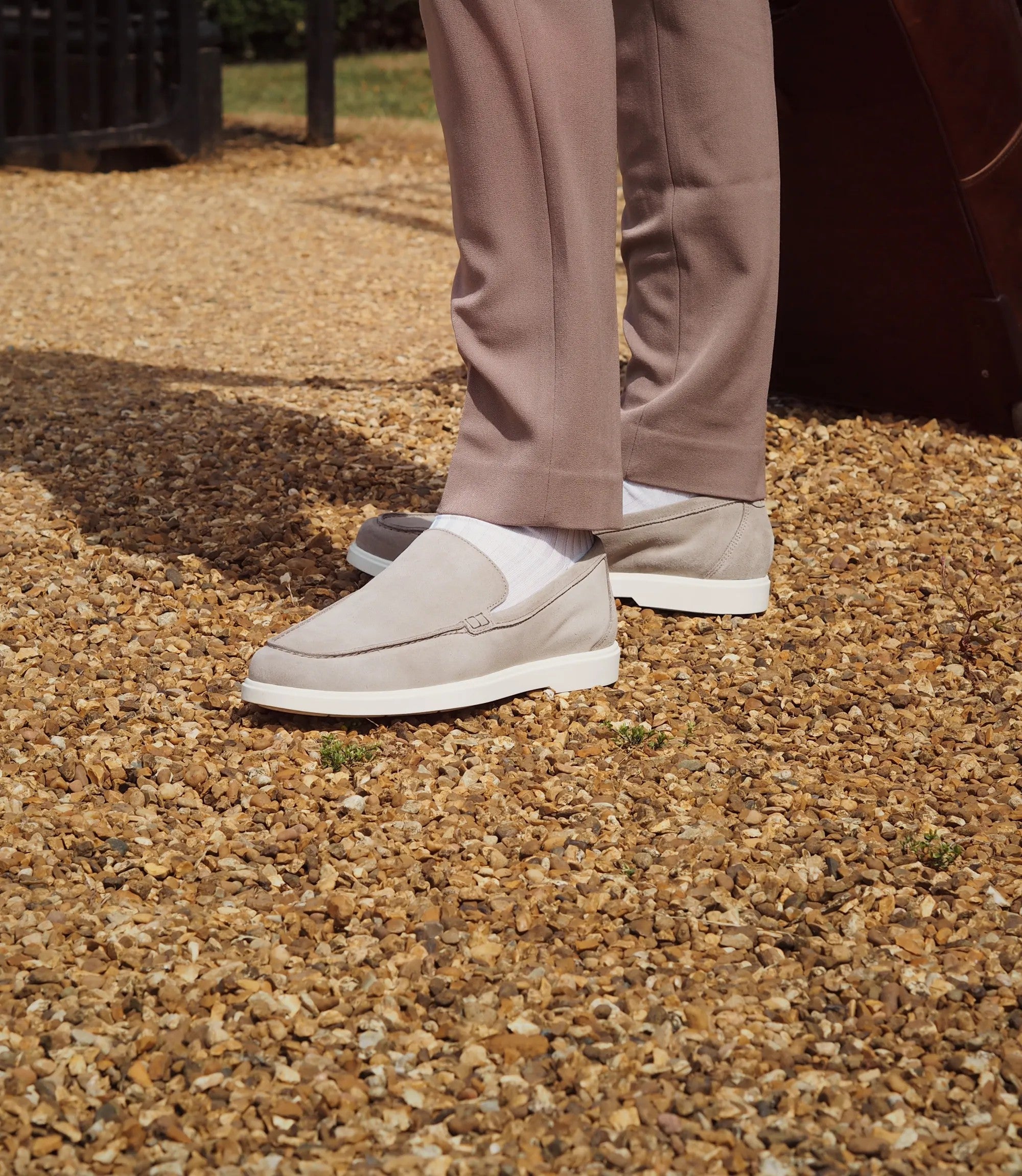 Loake Tuscany Stone Suede