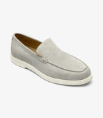 Loake Tuscany Stone Suede Loafers Front view