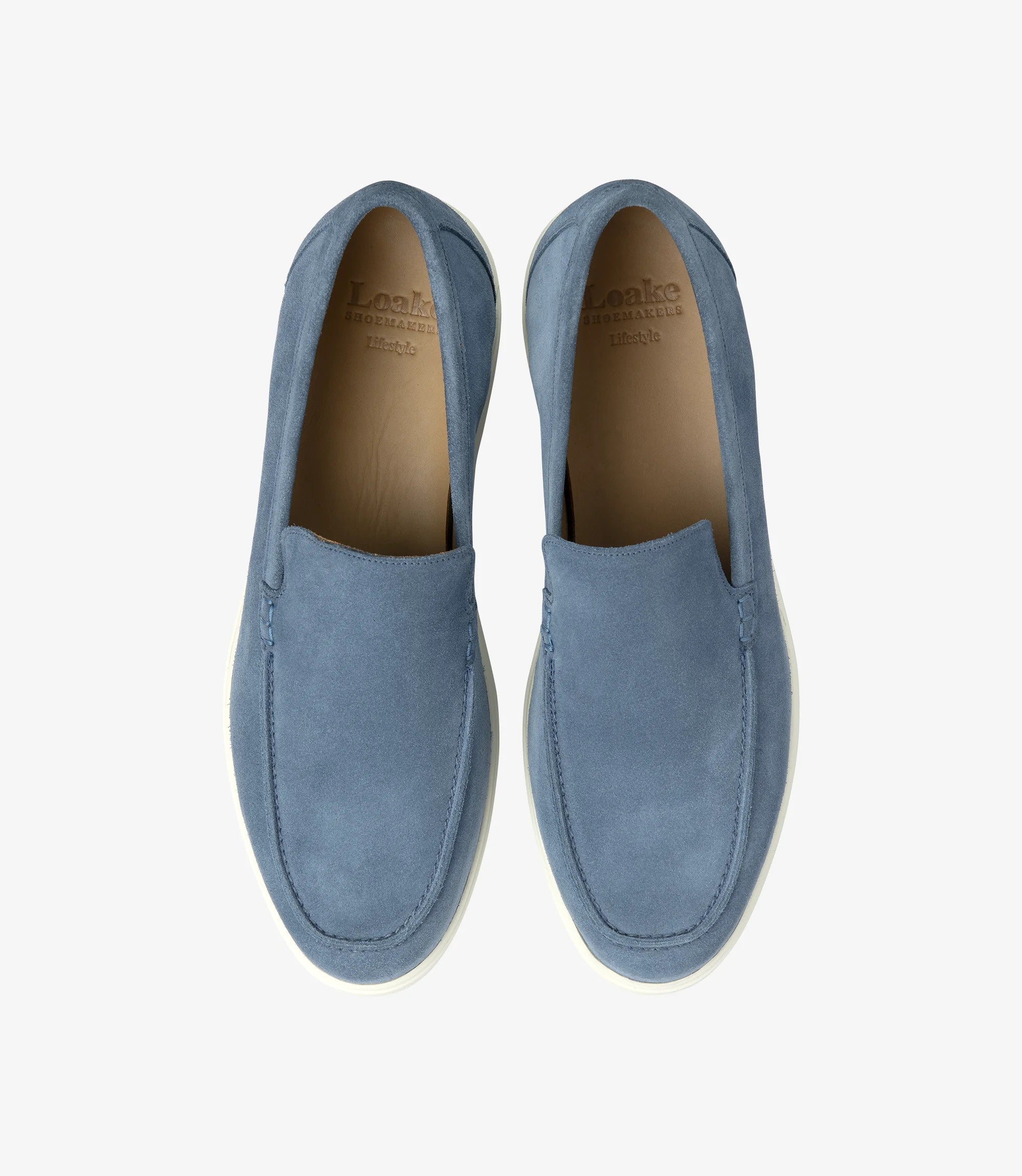 Loake Tuscany Light Blue Suede