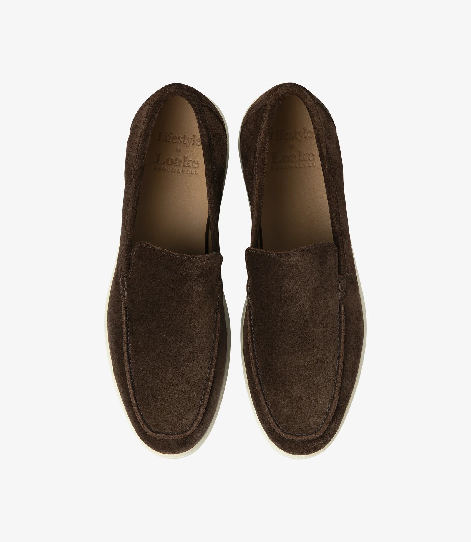 Loake Tuscany Chocolate Brown Suede