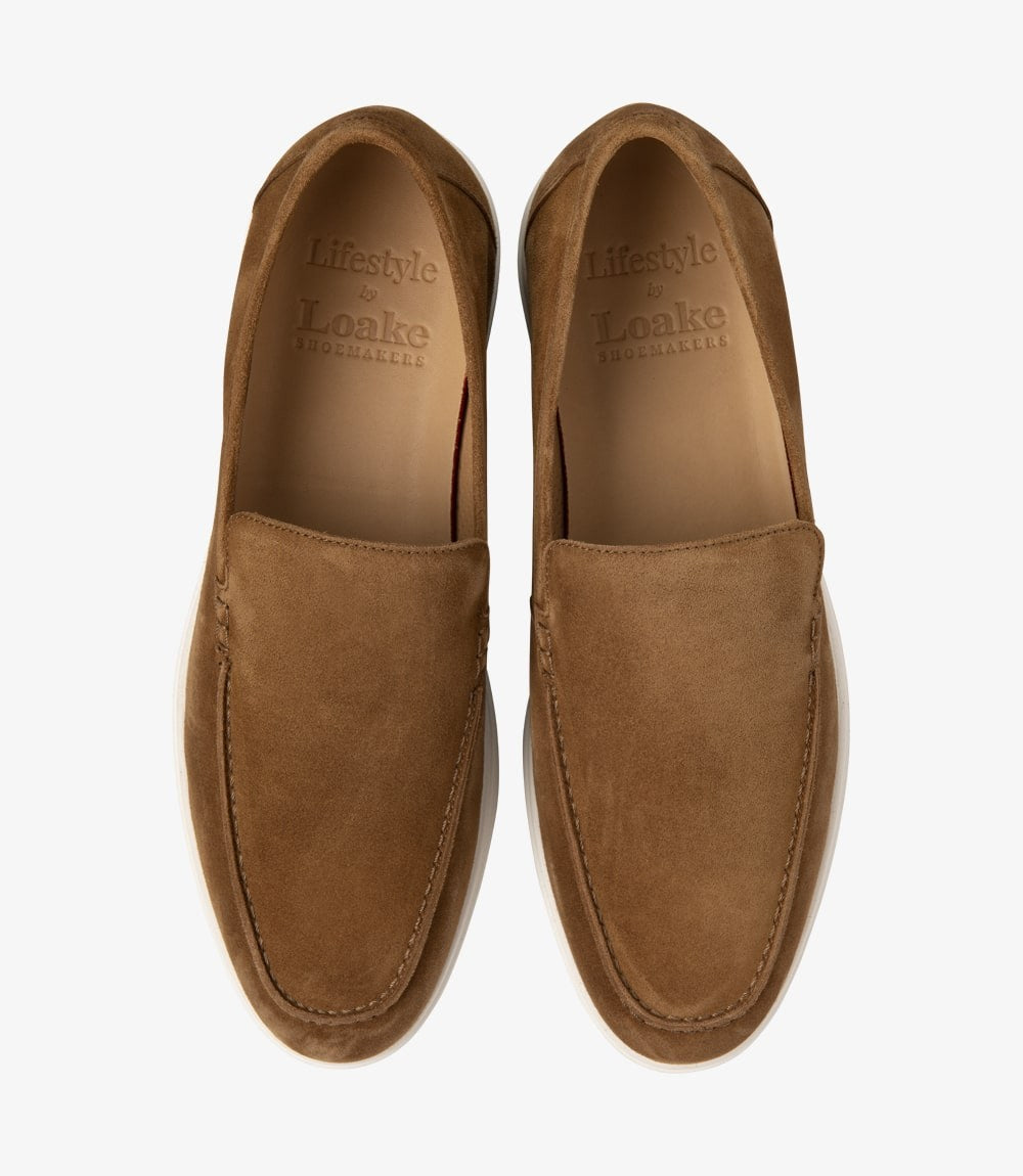 Loake Tuscany Chestnut Brown Suede