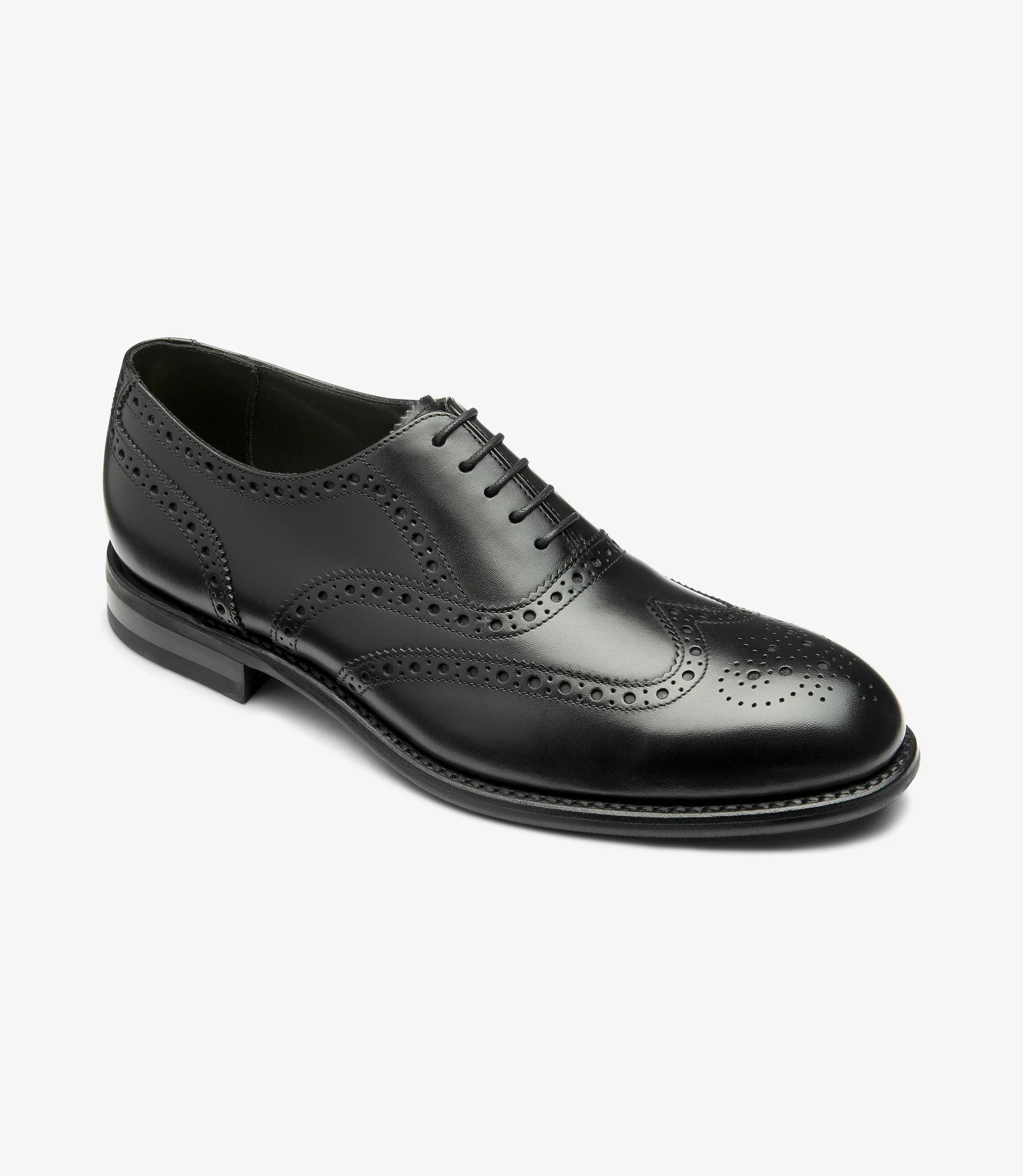 Loake Classic Men Black Shoes Hepworth