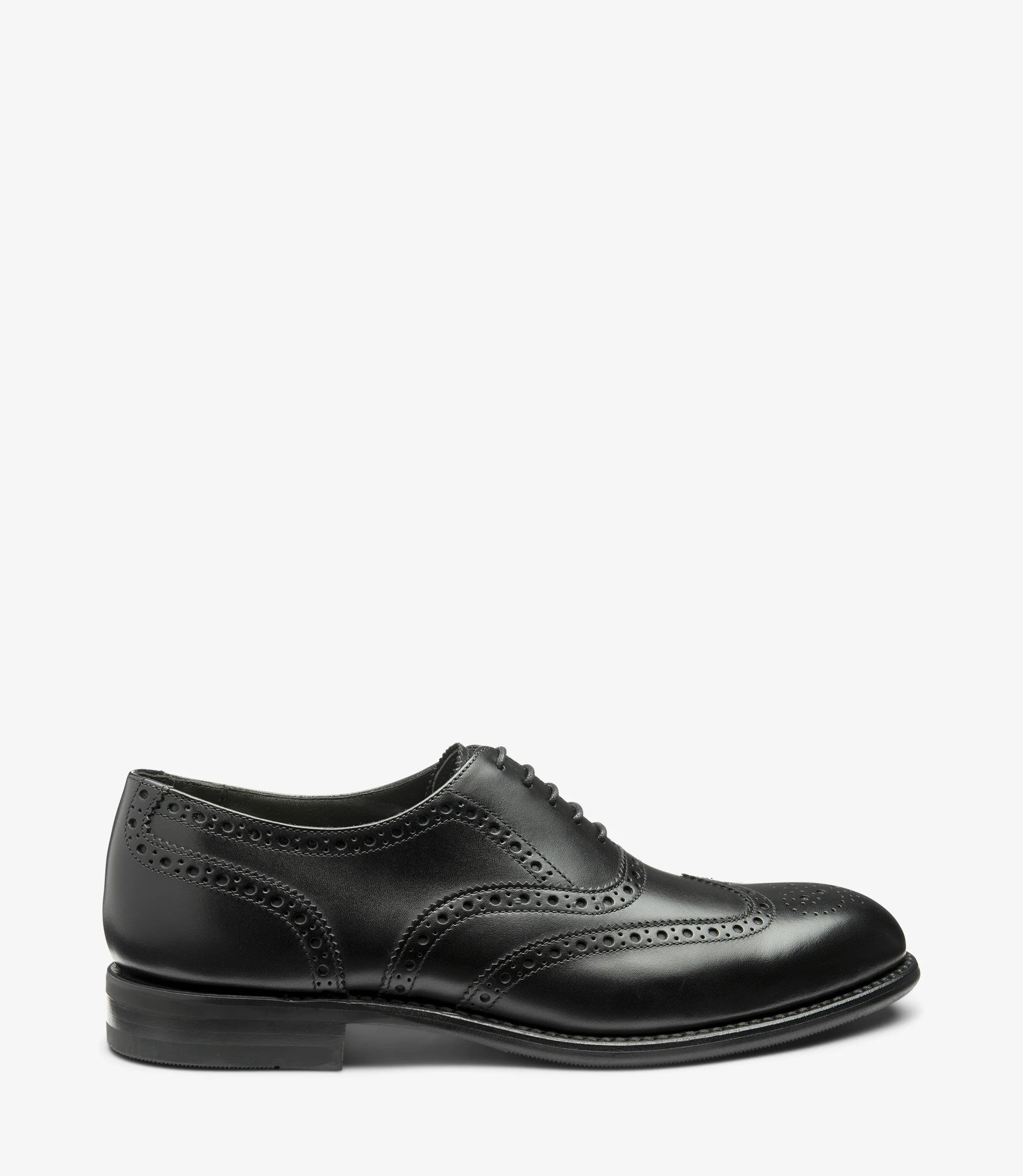 Loake Classic Men Black Shoes Hepworth