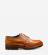 Loake Tan Rubber Sole Classic Brogues Perseus