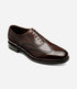 Men Classic Dark Brown Rubber Sole Shoes 302