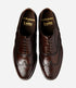 Men Classic Dark Brown Rubber Sole Shoes 302