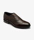 Men Loake Classic Dark Brown Formal Shoes 6018
