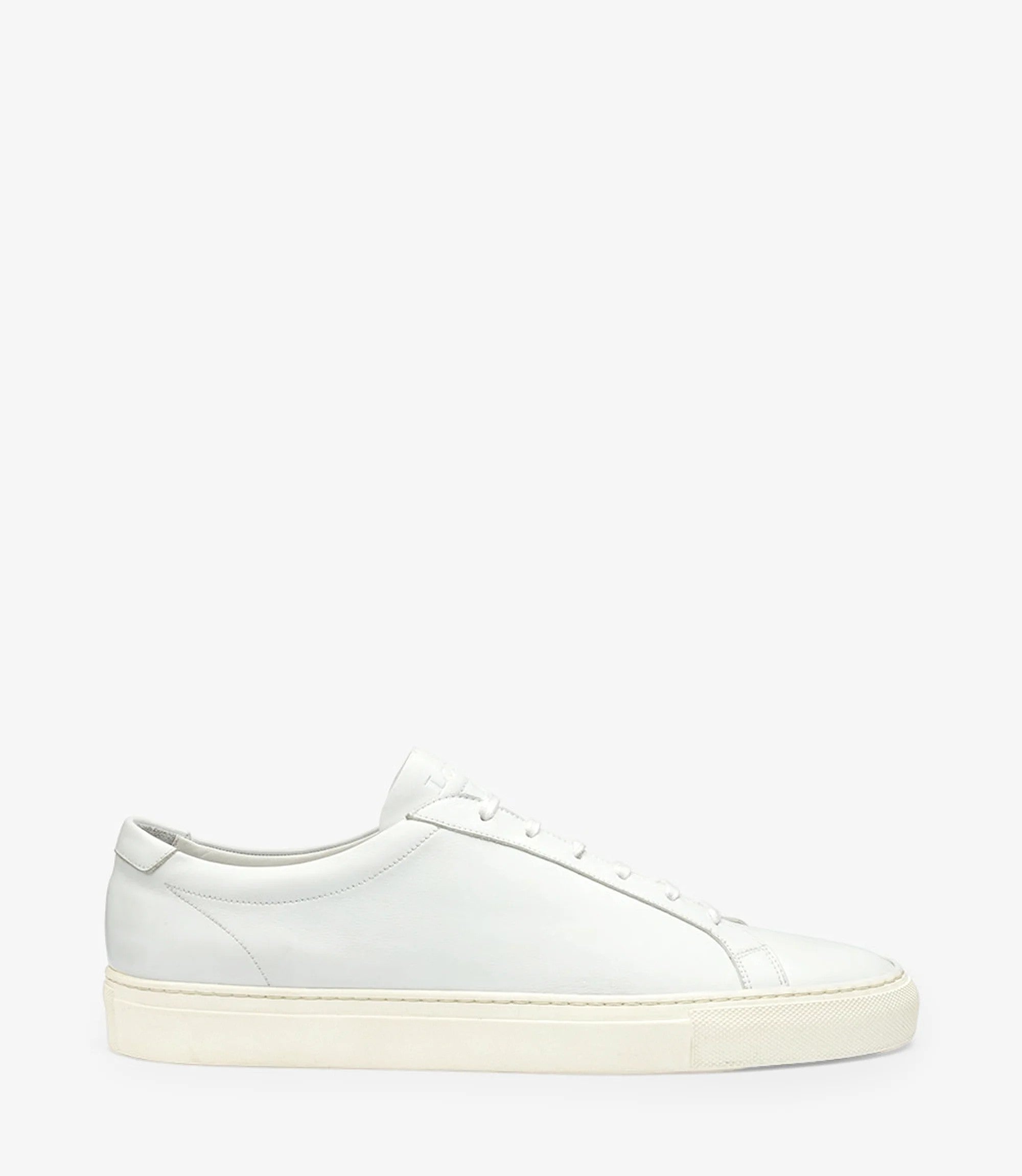 Loake Sprint White Leather Sneakers for Men