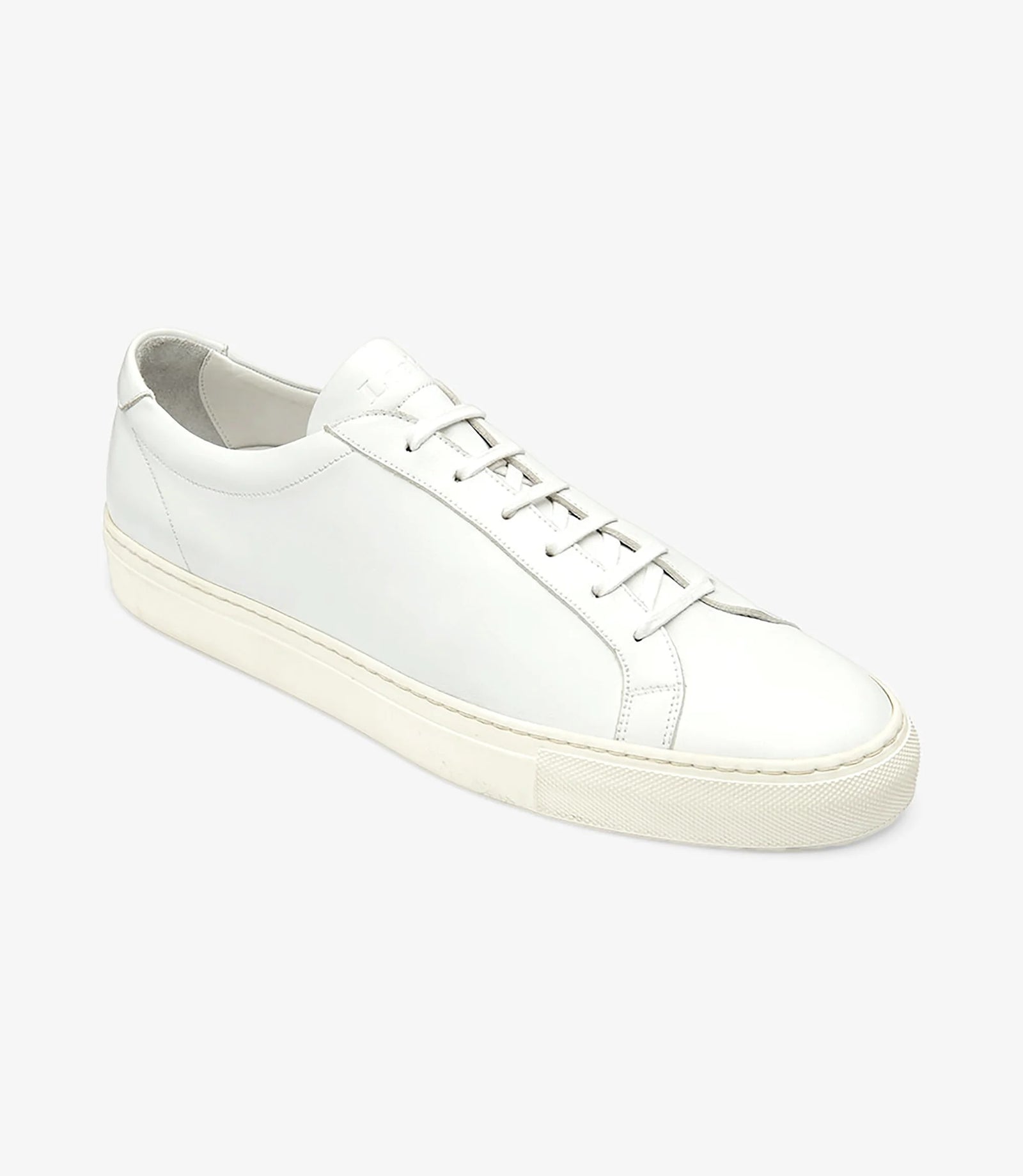Loake Sprint White Leather Sneakers for Men