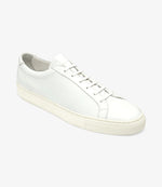 Loake Sprint White Leather Sneakers for Men