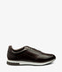 Loake Bannister Dark Brown Leather Sneakers for Men